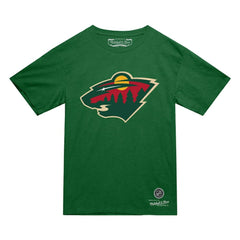 NHL Minnesota Wild Mitchell & Ness Heritage T-Shirt - Green