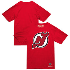 NHL New Jersey Devils Mitchell & Ness Heritage T-Shirt - Red
