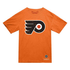 NHL Philadelphia Flyers Mitchell & Ness Heritage T-Shirt - Orange