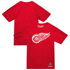 NHL Detroit Red Wings Mitchell & Ness Heritage T-Shirt - Red