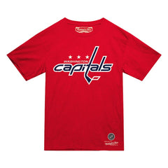NHL Washington Capitals Mitchell & Ness Heritage T-Shirt - Red