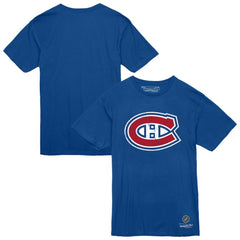NHL Montreal Canadiens Mitchell & Ness Heritage T-Shirt - Blue