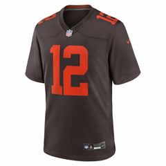 NFL Shedeur Sanders Cleveland Browns Alpha Dawg Game Jersey - Brown