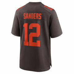 NFL Shedeur Sanders Cleveland Browns Alpha Dawg Game Jersey - Brown