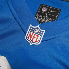 NFL Gunnar Oakes Detroit Lions Team Game Jersey - Blue