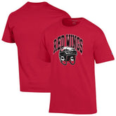 NHL Detroit Red Wings Champion Helmet T-Shirt - Red