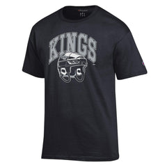 NHL Los Angeles Kings Champion Helmet T-Shirt - Black
