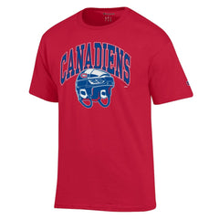 NHL Montreal Canadiens Champion Helmet T-Shirt - Red