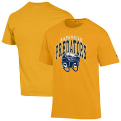 NHL Nashville Predators Champion Helmet T-Shirt - Gold