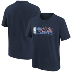 Youth 2026 NBA All-Star Game Wordmark Max90 T-Shirt Navy