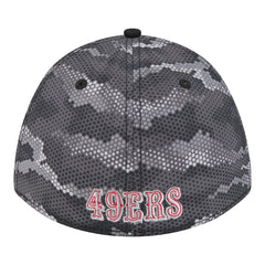 San Francisco 49ers New Era Camo A-Frame 39THIRTY Flex Hat Black