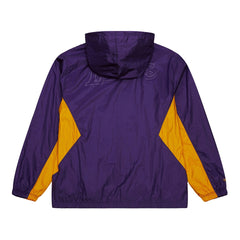 Los Angeles Lakers Playmaker Full-Zip Hooded Windbreaker Jacket Purple