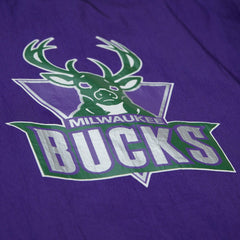 Milwaukee Bucks Playmaker Full-Zip Hooded Windbreaker Jacket Purple