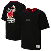 Miami Heat Unisex Playmaker Vintage Logo T-Shirt Black