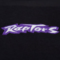 Toronto Raptors Unisex Playmaker Vintage Logo T-Shirt Black