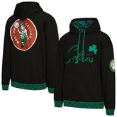 Boston Celtics Unisex Vintage Heavyweight Hoodie Black