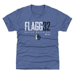 Cooper Flagg Dallas Mavericks 500 Level Youth Elite Name & Number T-Shirt Blue