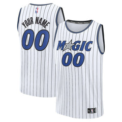 NBA Orlando Magic Fast Break Replica Custom Jersey - Association Edition - White