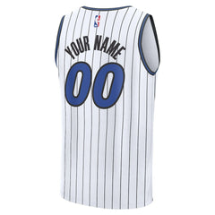 NBA Orlando Magic Fast Break Replica Custom Jersey - Association Edition - White