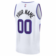 NBA Utah Jazz Fast Break Replica Custom Jersey - White - Association Edition