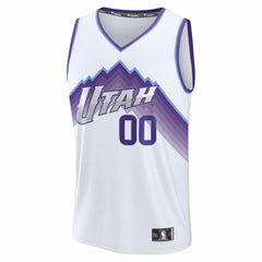 NBA Utah Jazz Youth Fast Break Replica Custom Jersey - Association Edition