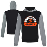San Francisco Giants Levelwear Throwback Ultimate Banner Arch Hoodie - Black Hoodies