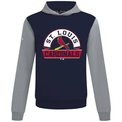 St. Louis Cardinals Levelwear Throwback Ultimate Banner Arch Hoodie - Navy Hoodies