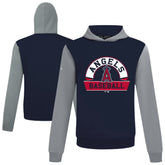 Los Angeles Angels Levelwear Throwback Ultimate Banner Arch Hoodie - Navy Hoodies