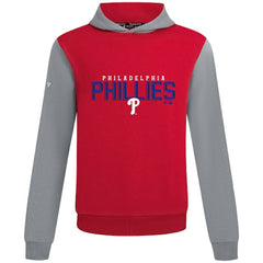 Philadelphia Phillies Levelwear Throwback Carve Ultimate Hoodie - Red Hoodies