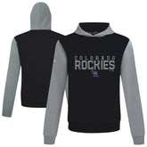 Colorado Rockies Levelwear Throwback Carve Ultimate Hoodie - Black Hoodies