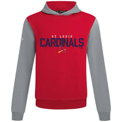 St. Louis Cardinals Levelwear Throwback Carve Ultimate Hoodie - Red Hoodies