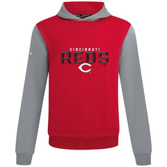 Cincinnati Reds Levelwear Throwback Carve Ultimate Hoodie - Red Hoodies