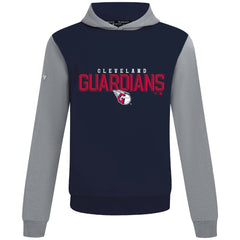 Cleveland Guardians Levelwear Throwback Carve Ultimate Hoodie - Navy Hoodies