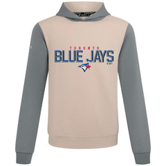 Toronto Blue Jays Levelwear Throwback Carve Ultimate Hoodie - Sand Hoodies
