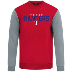 Texas Rangers Levelwear Throwback Ultimate Carve Sweatshirt - Red Sweatshirts