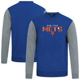 New York Mets Levelwear Throwback Ultimate Carve Sweatshirt - Royal Sweatshirts