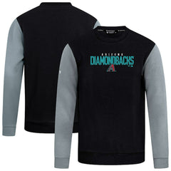 Arizona Diamondbacks Levelwear Throwback Ultimate Carve Sweatshirt - Black Sweatshirts