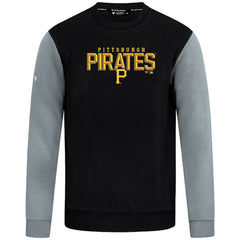 Pittsburgh Pirates Levelwear Throwback Ultimate Carve Sweatshirt - Black Sweatshirts