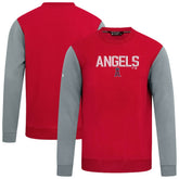 Los Angeles Angels Levelwear Throwback Ultimate Carve Sweatshirt - Red Sweatshirts