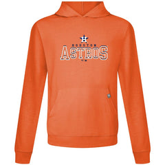Houston Astros Levelwear Relay Journey Pullover Hoodie - Orange Hoodies