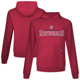 Washington Nationals Levelwear Relay Journey Pullover Hoodie - Red Hoodies