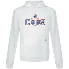 Chicago Cubs Levelwear Relay Journey Pullover Hoodie - White Hoodies