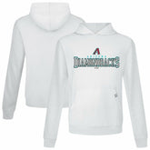Arizona Diamondbacks Levelwear Relay Journey Pullover Hoodie - White Hoodies