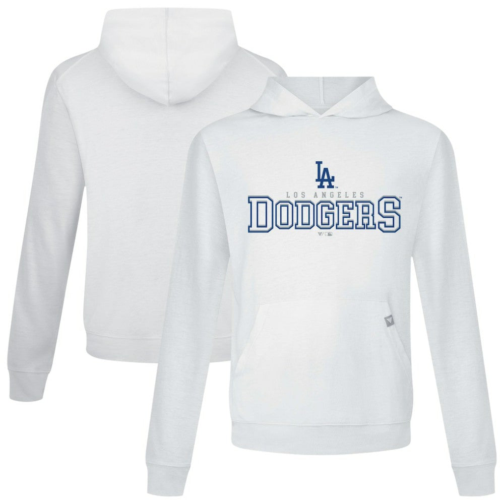 Los Angeles Dodgers Levelwear Relay Journey Pullover Hoodie - White Hoodies