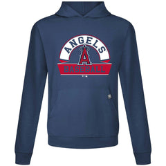 Los Angeles Angels Levelwear Relay Banner Arch Pullover Hoodie - Navy Hoodies