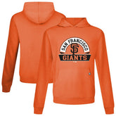 San Francisco Giants Levelwear Relay Banner Arch Pullover Hoodie - Orange Hoodies