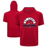 St. Louis Cardinals Levelwear Phase Banner Arch Hoodie T-Shirt - Red Hoodies