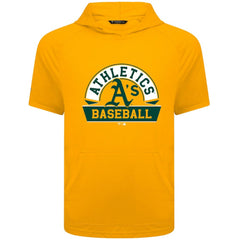 Athletics Levelwear Phase Banner Arch Hoodie T-Shirt - Gold Hoodies