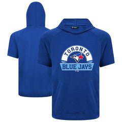 Toronto Blue Jays Levelwear Phase Banner Arch Hoodie T-Shirt - Royal Hoodies