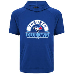 Toronto Blue Jays Levelwear Phase Banner Arch Hoodie T-Shirt - Royal Hoodies